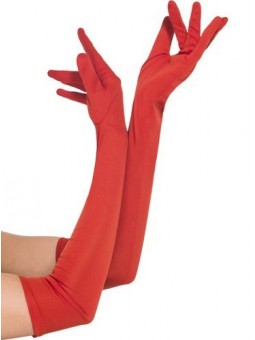 guantes eroticos rojo