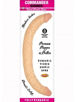 Consolador doble Commander  presentación