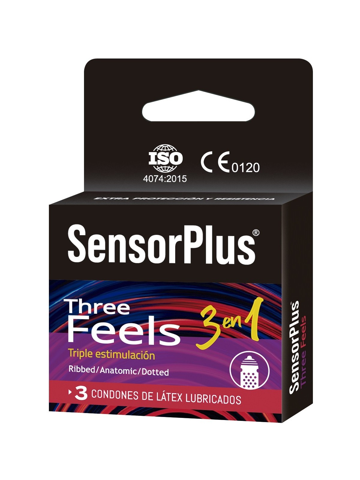 Preservativos Sensor Plus Triple Estimulacion Feels