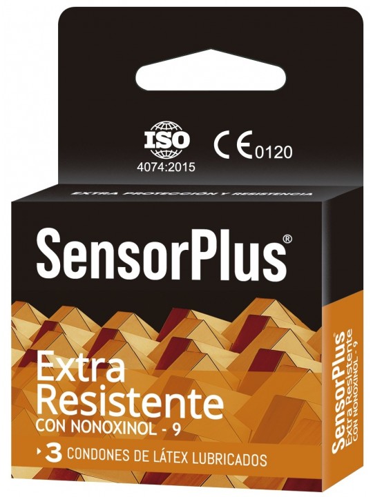 Preservativos SensorPlus con Espermicida